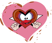 Gif animé coeur vampire